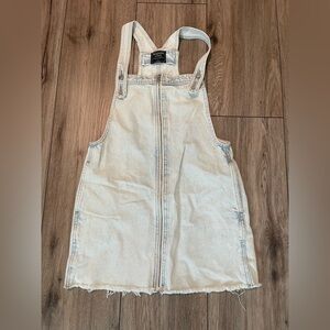Abercrombie Light Denim Overall Dress